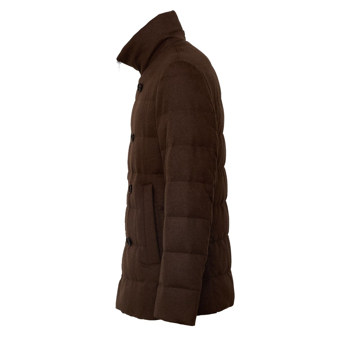 Montecore Beauer Elegant Double-Breasted Quilted Peacoat