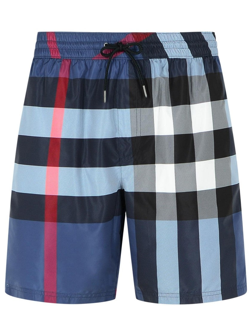 Burberry Blue Polyester Swimsuit