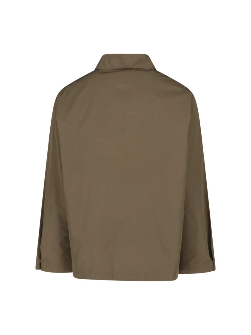 A.P.C. Classic Brown Jacket With Structured Silhouette