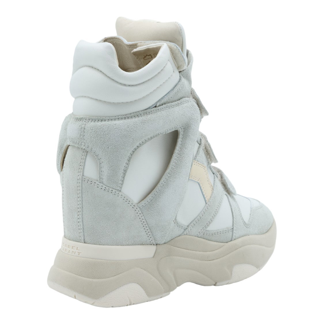 Isabel Marant High-Top Chunky Sole Velcro Sneakers