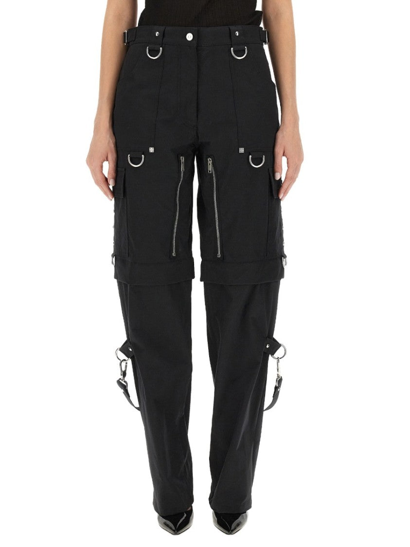 Givenchy Modular Pants With Adjustable Straps And Zippered Pockets