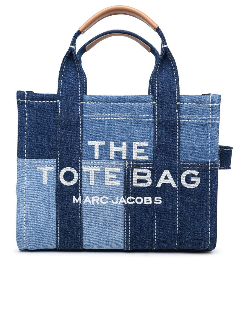 Marc Jacobs (The) Blue Cotton Denim Mini Tote Bag