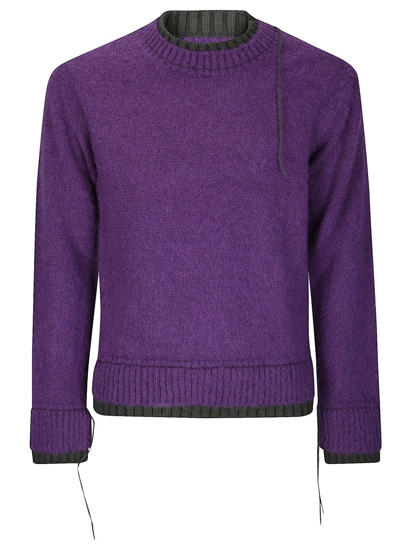 Sacai Wool Knit Pullover Sweater