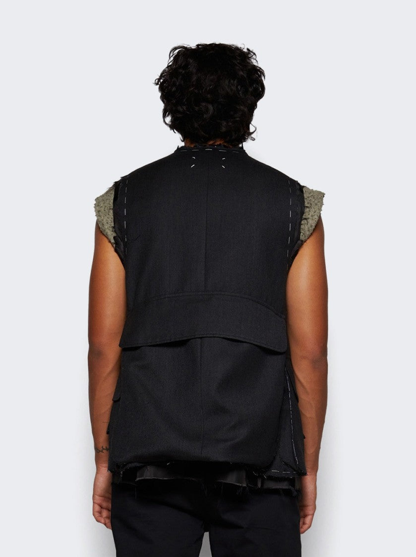 Maison Margiela Suiting Vest Grey Melange