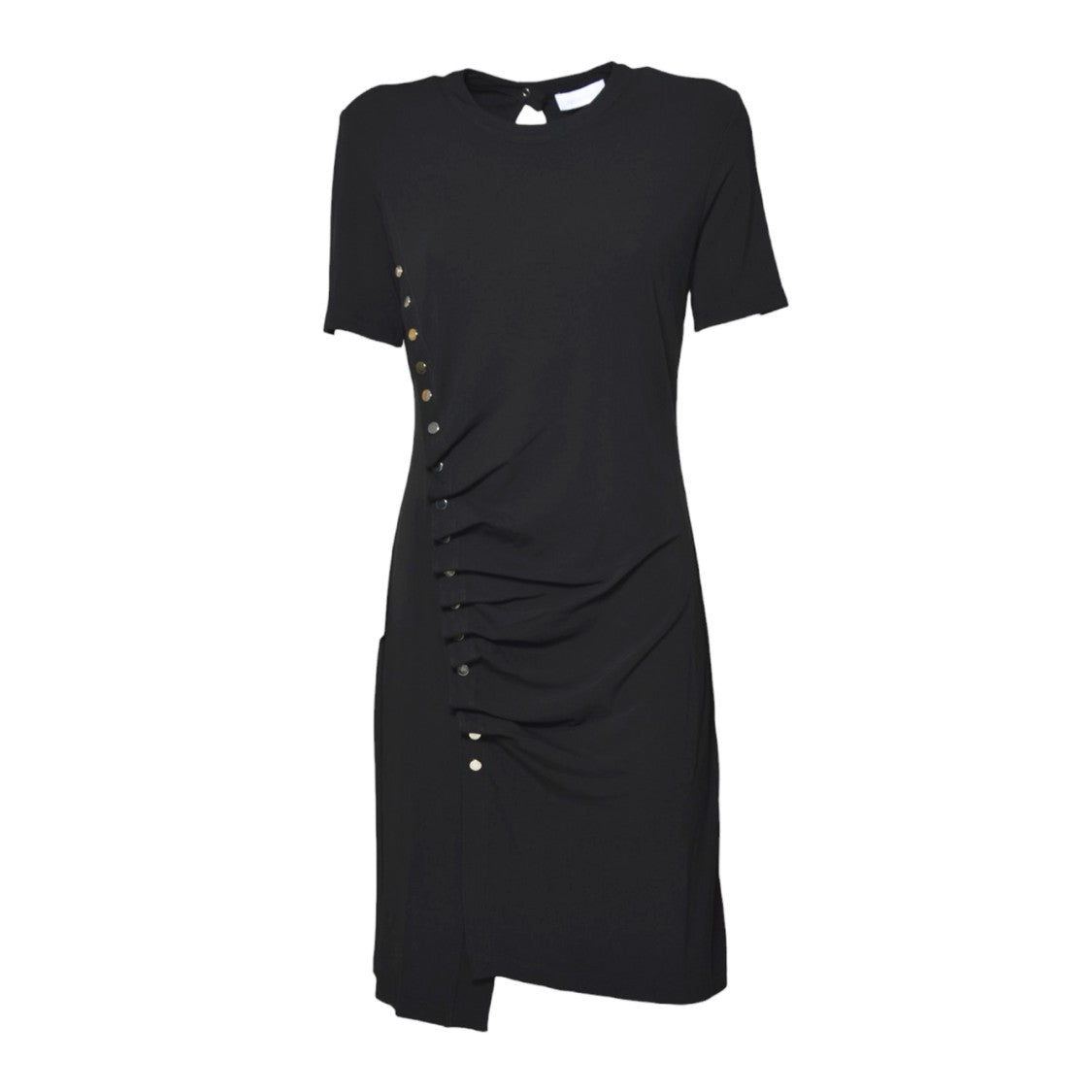 Rabanne Paco Black Viscose Short Dress