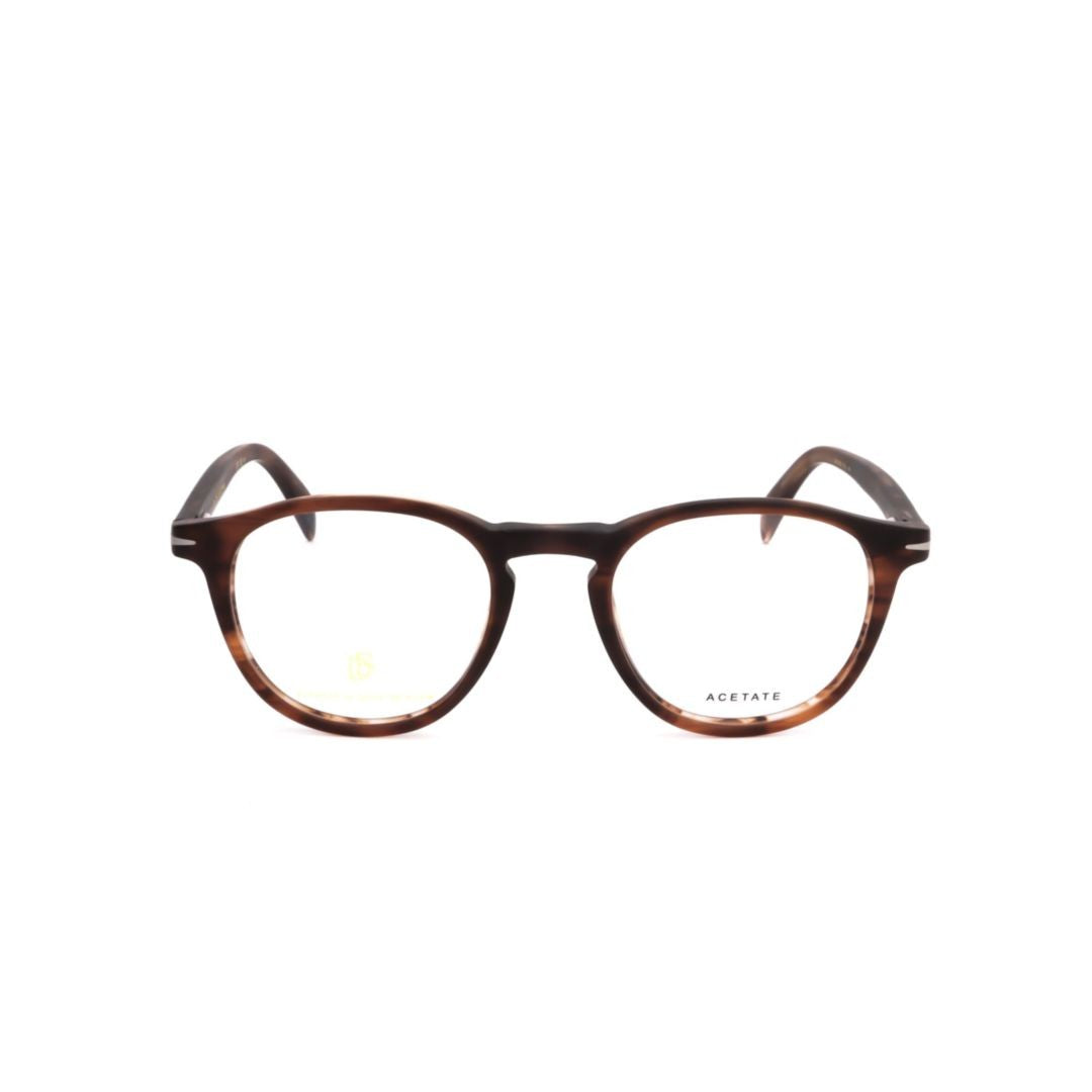 David Beckham Db 1018 Round Frame Tortoiseshell Acetate Eyeglasses