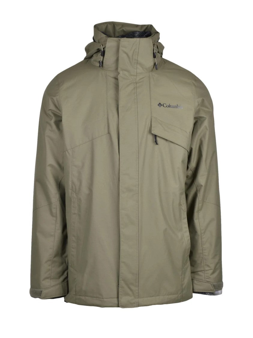 Columbia Green Bugaboo Fleece Removable Lining Nylon Coat