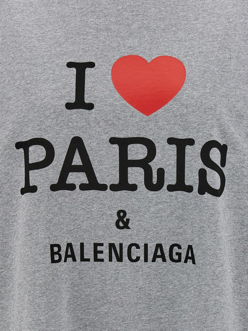 Balenciaga 'I Love Paris & ' T-Shirt