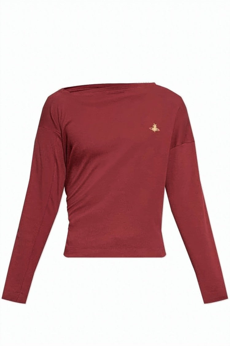 Vivienne Westwood Fitted Long-Sleeved Top With Cropped Hem