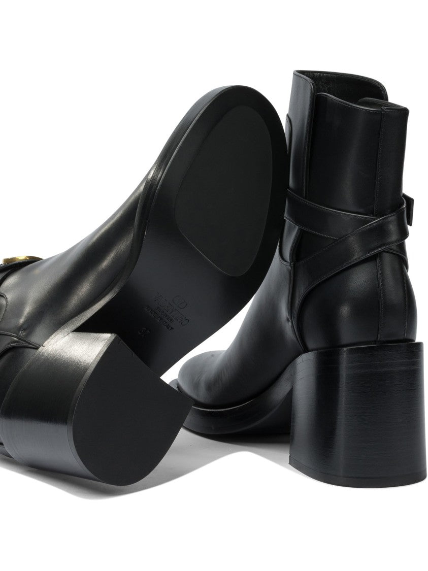 Valentino Garavani "Vlogo Signature" 70Mm Ankle Boots