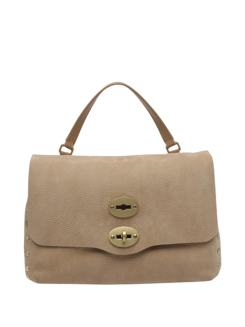 Zanellato Postina Jones Nabuk Nubuck Shoulder Bag
