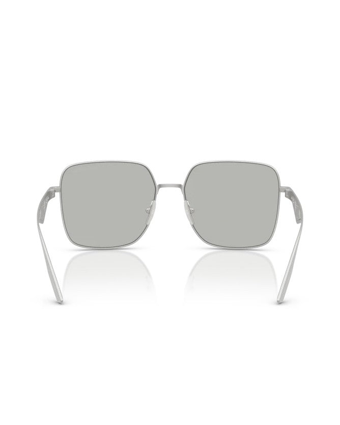 Dolce & Gabbana Square Frame Sunglasses With Clear Mirror Lenses