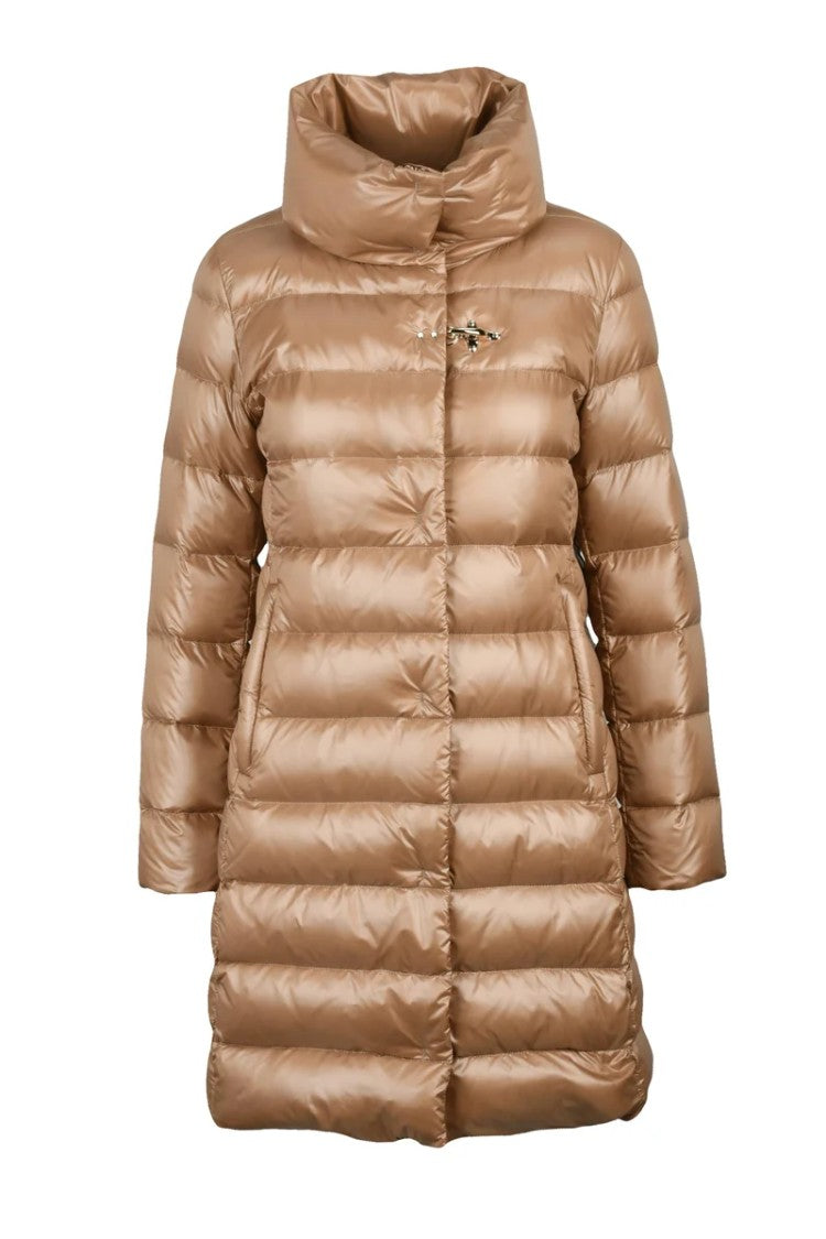 Fay Polyamide Down Jacket - Beige