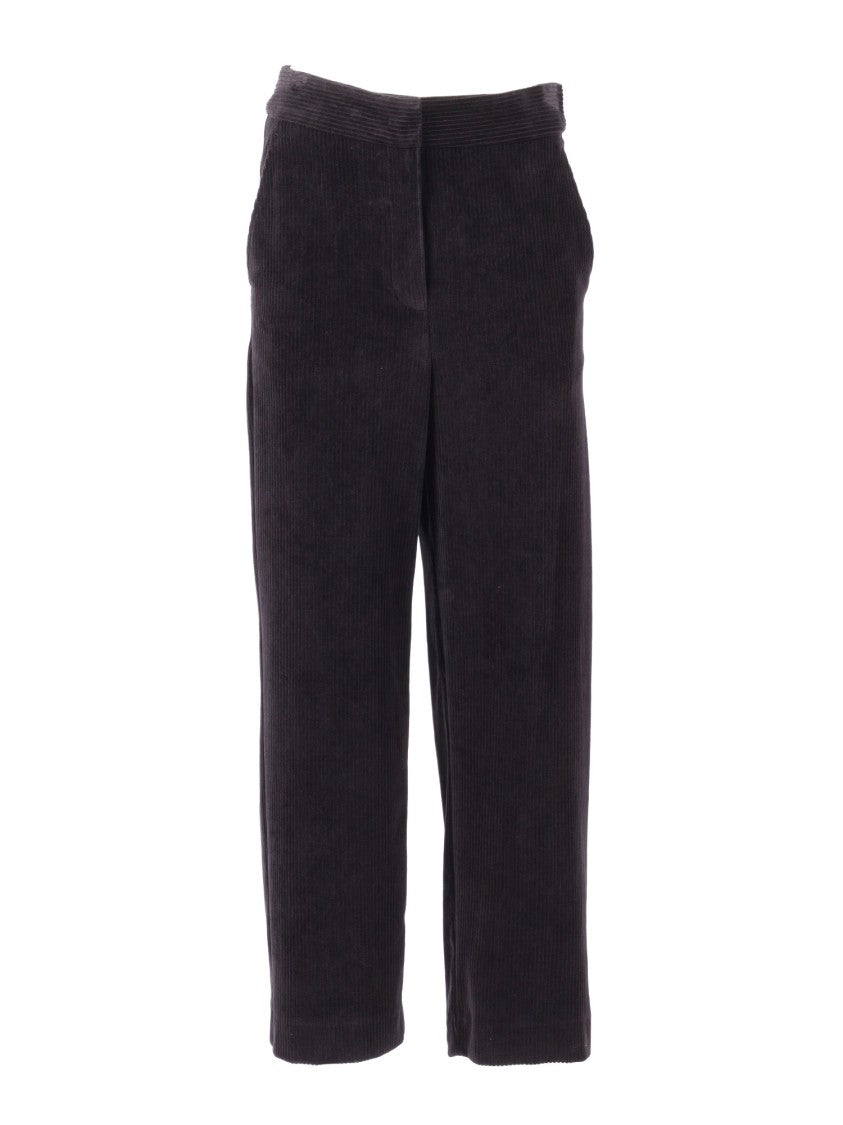 Max Mara Straight-Leg Jersey Pants With Clean Finish