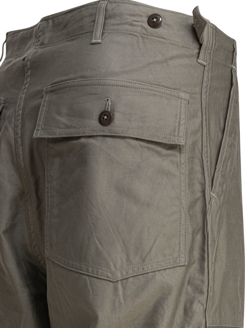 Kaptain Sunshine Relaxed Olive Trousers