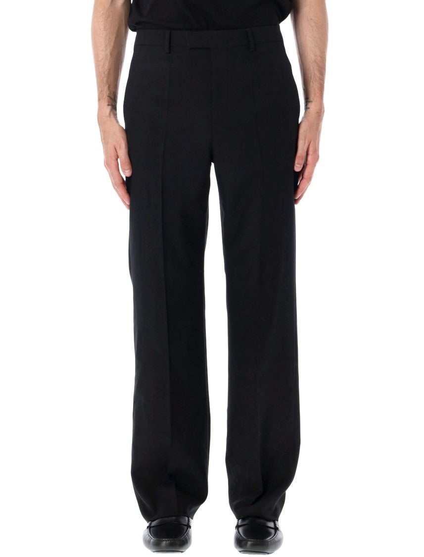 Valentino Garavani Deep Noir Tailored Straight-Leg Formal Pants