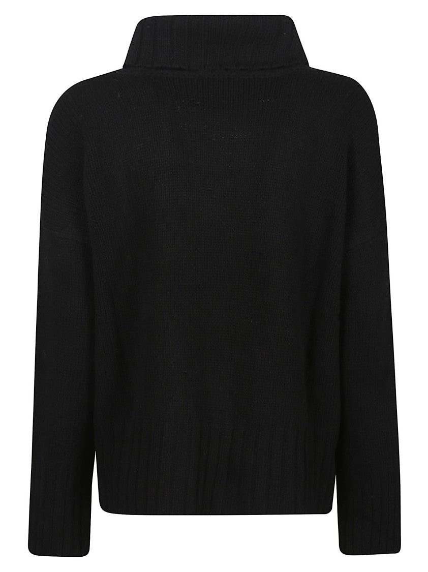 Aragona Long-Sleeve Turtle Neck Cashmere Sweater