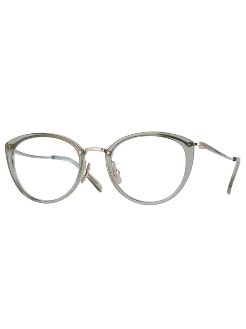 Yellows Plus Green Loraine Acetate Cat-Eye Frames
