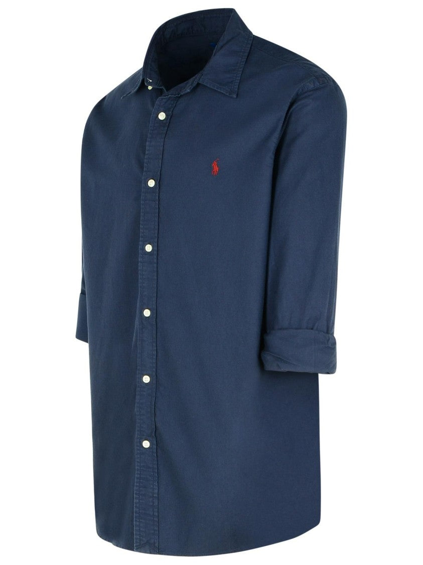 Polo Ralph Lauren Blue Cotton Shirt