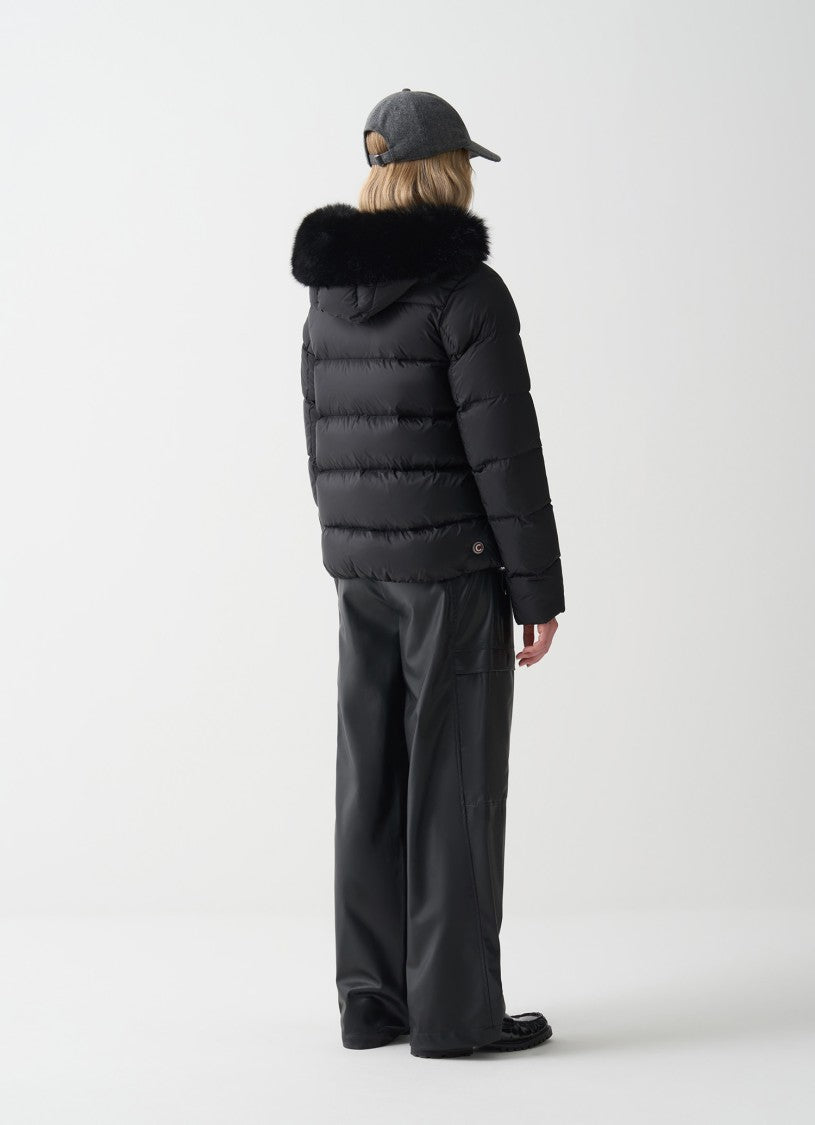 Colmar Originals High-Neck Synthetic-Fur Puffer