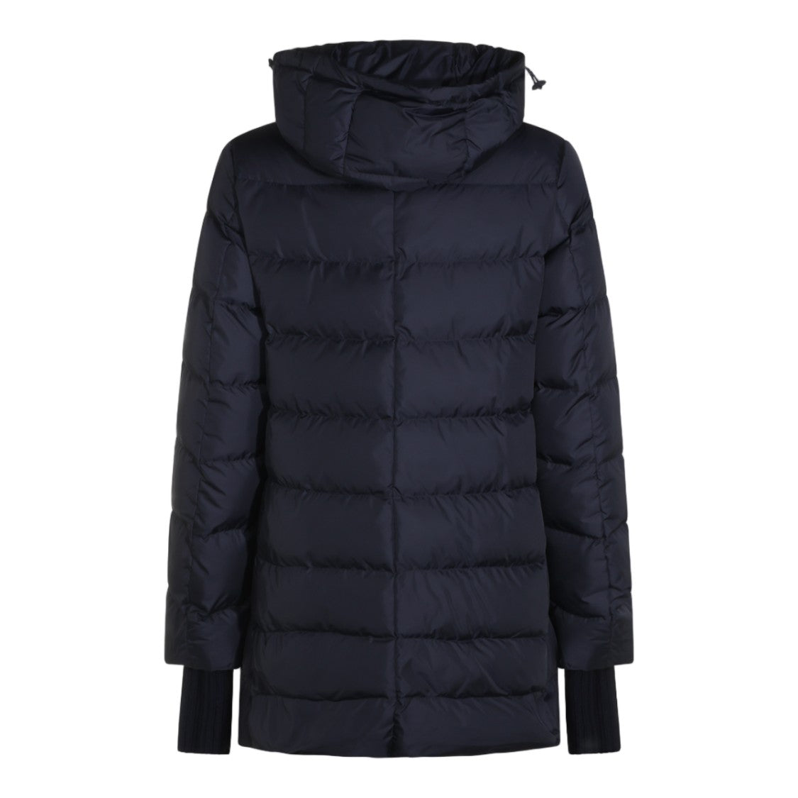 Herno Quilted Puffer Coat With High Collar
