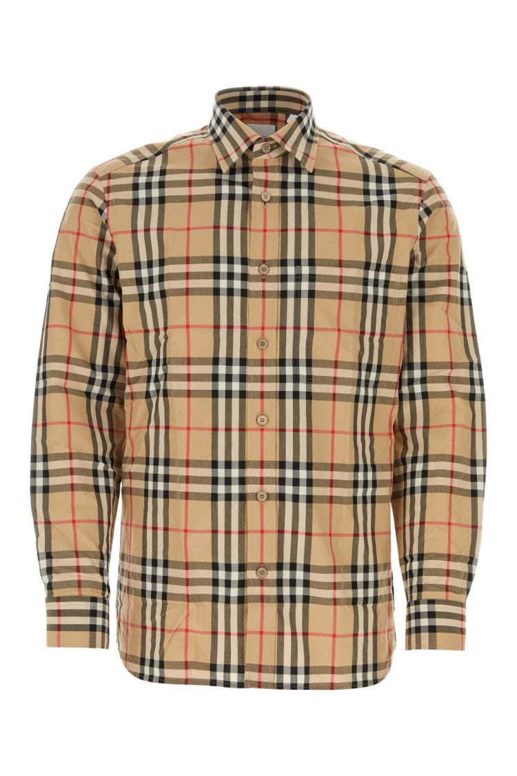 Burberry Embroidered Poplin Shirt