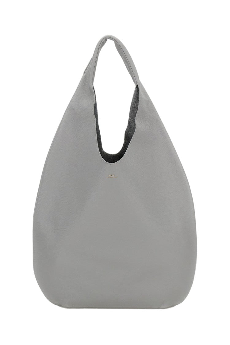 A.P.C. La Neige Leather Tote Bag