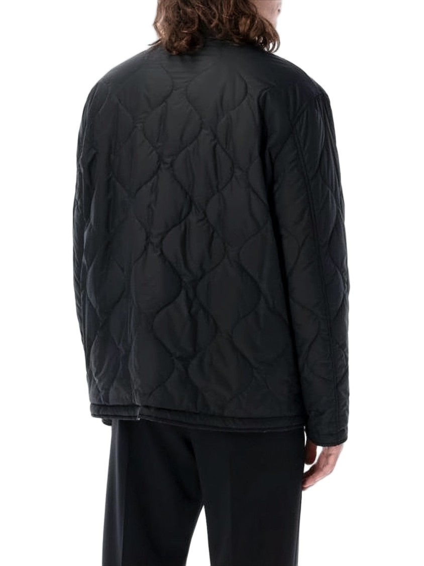 Burberry Reversible Quilted Padded Jacket With Classic Collar