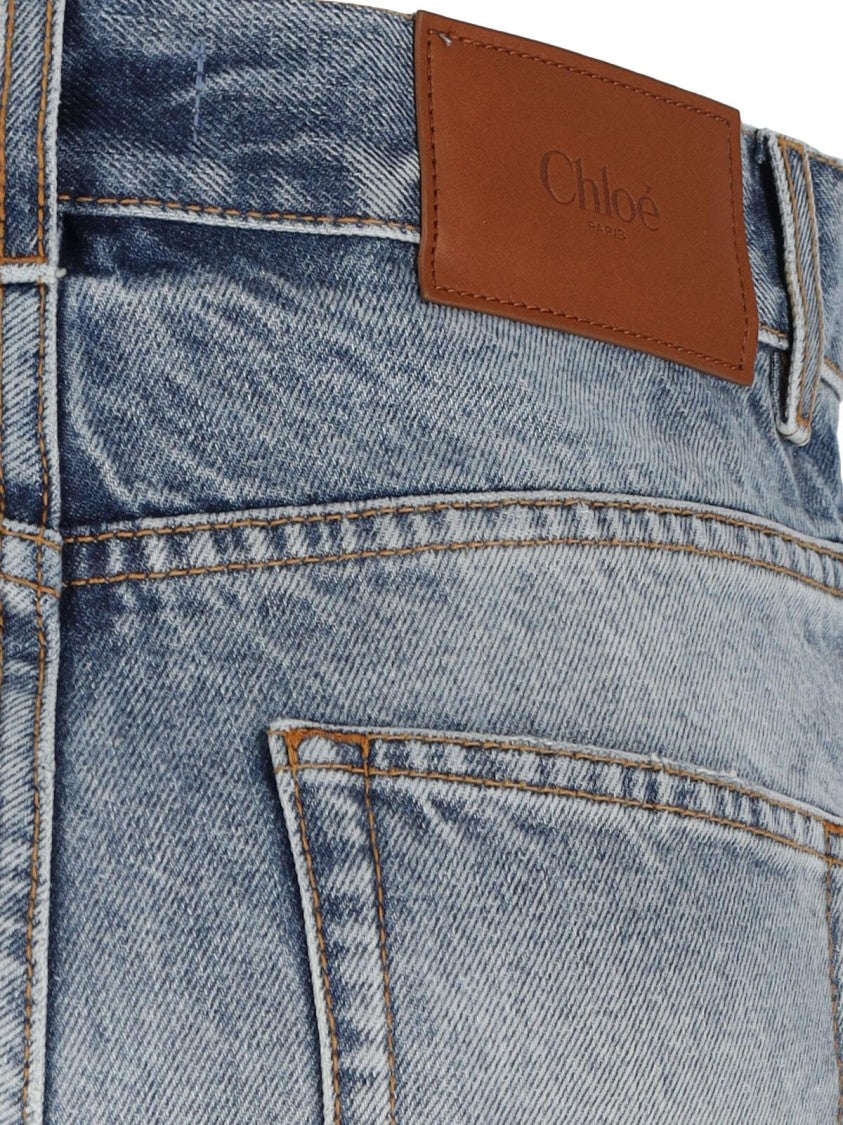 Chloé Straight Jeans – Light Blue