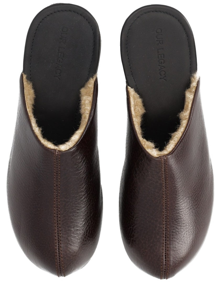 Our Legacy Slip-On Naoto Cow Leather Sandals