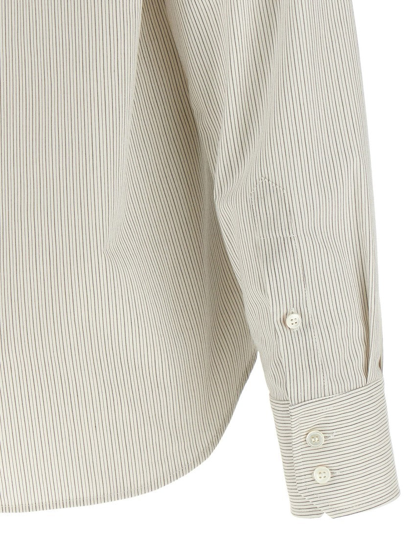 Mm6 By Maison Margiela Trompe L'oeil Collar Shirt