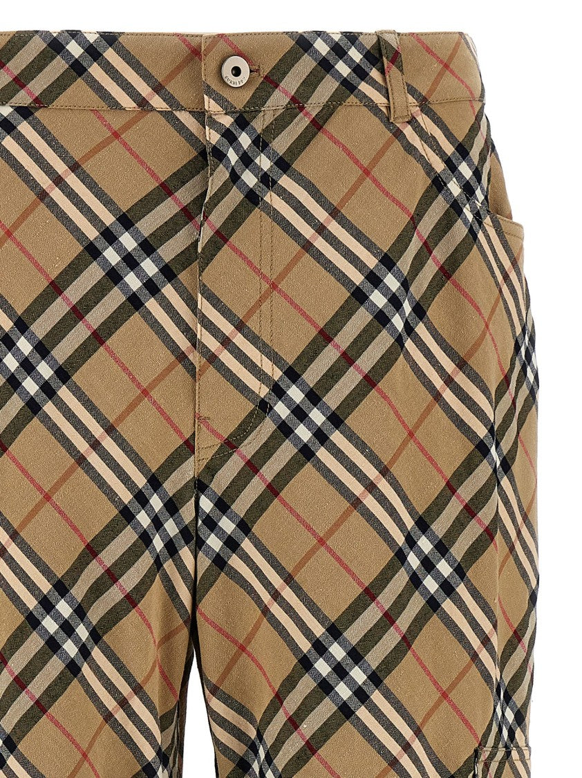 Burberry Burberry Check Stretch Linen