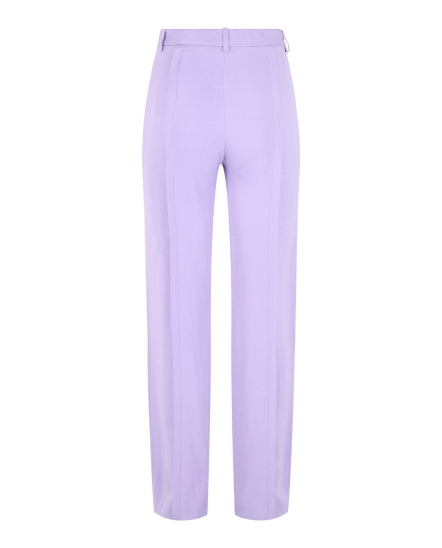 Versace Pleated Wide Leg Pants