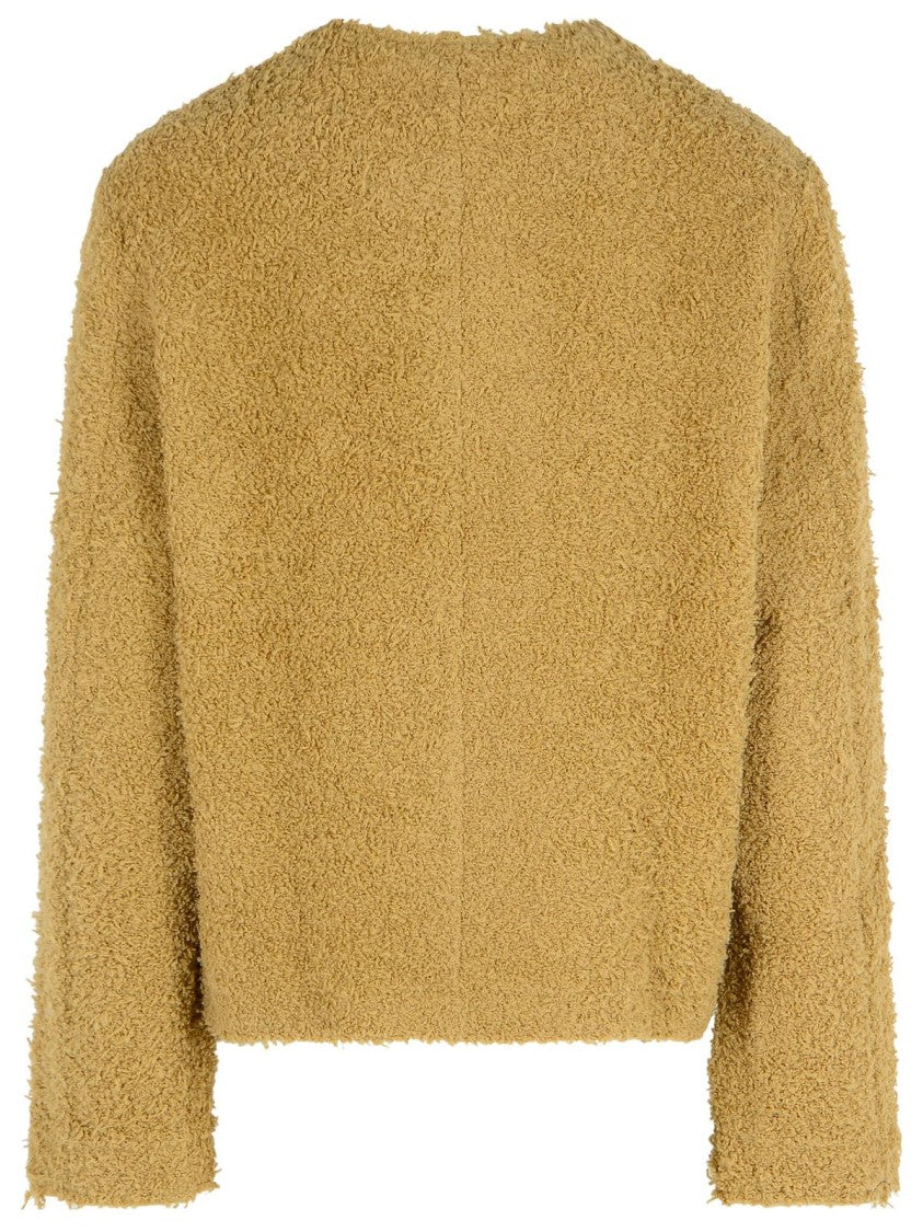 Séfr Dignan' Beige Virgin Wool Sweater