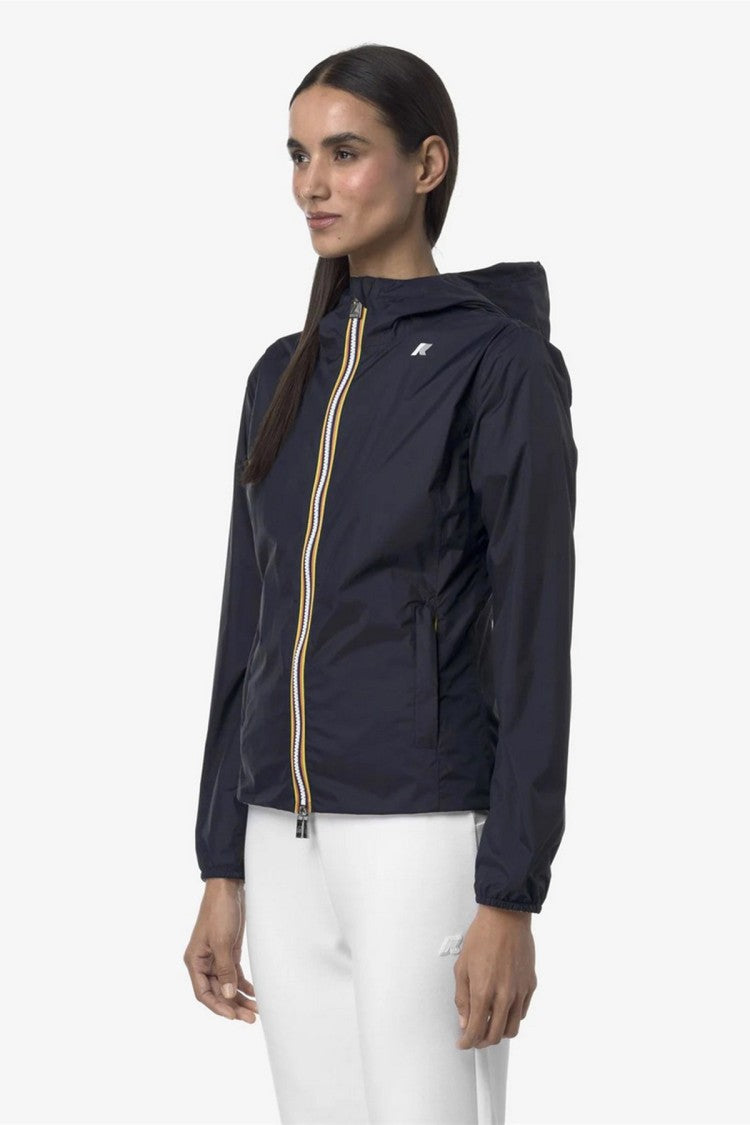 K-Way Grey Technical Nylon Zip-Up Jacket