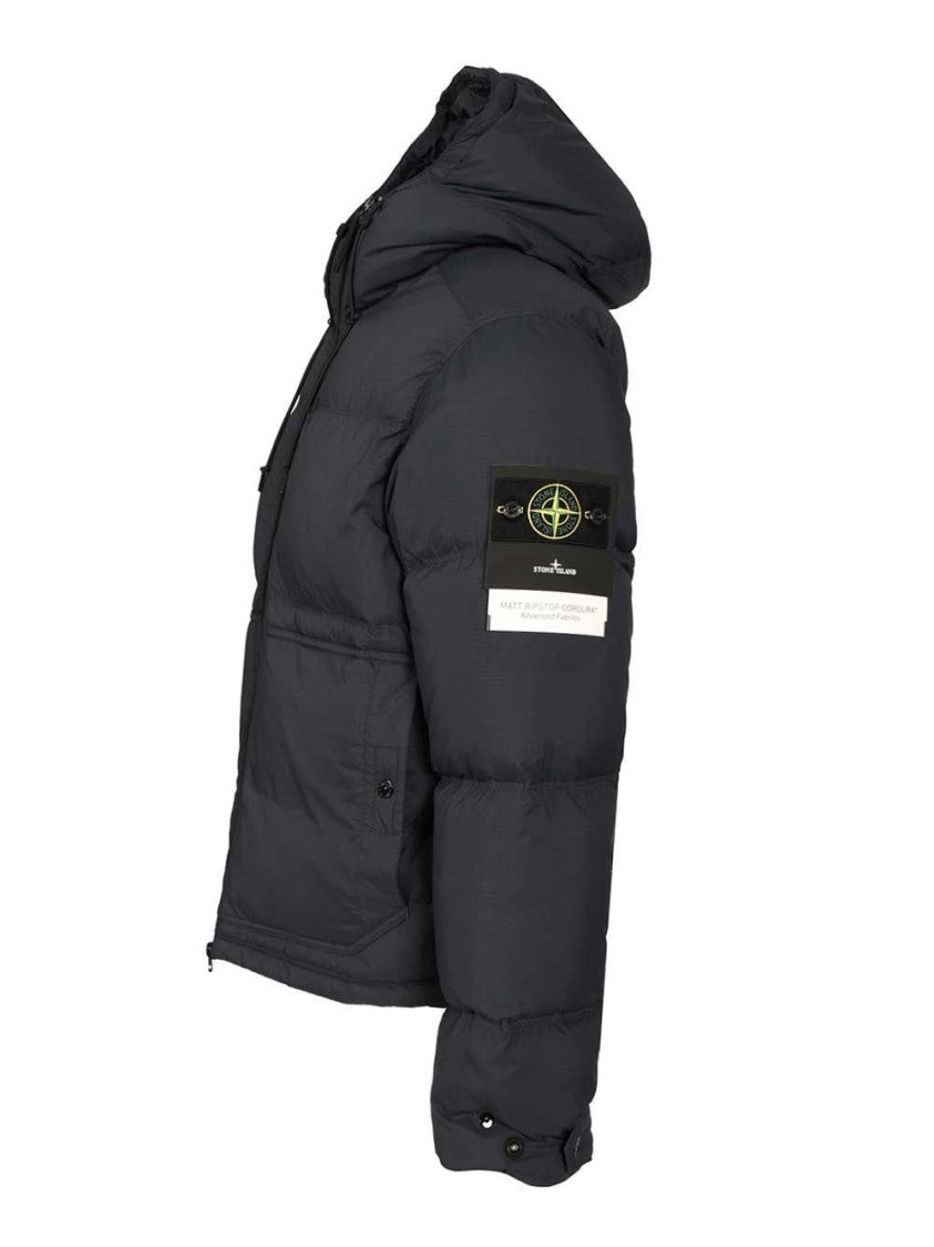 Stone Island Modern Blue Polyamide Men's Jacket