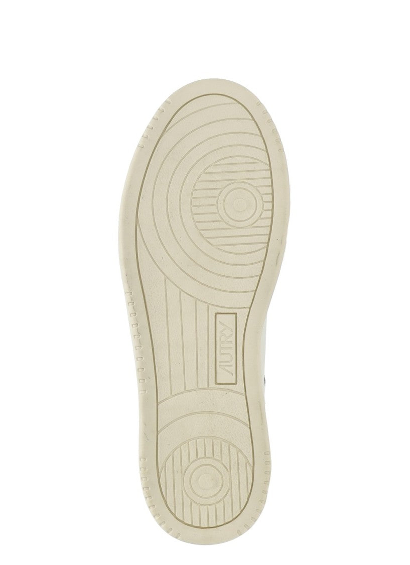 Autry Dallas Low Brown Heel Sneakers