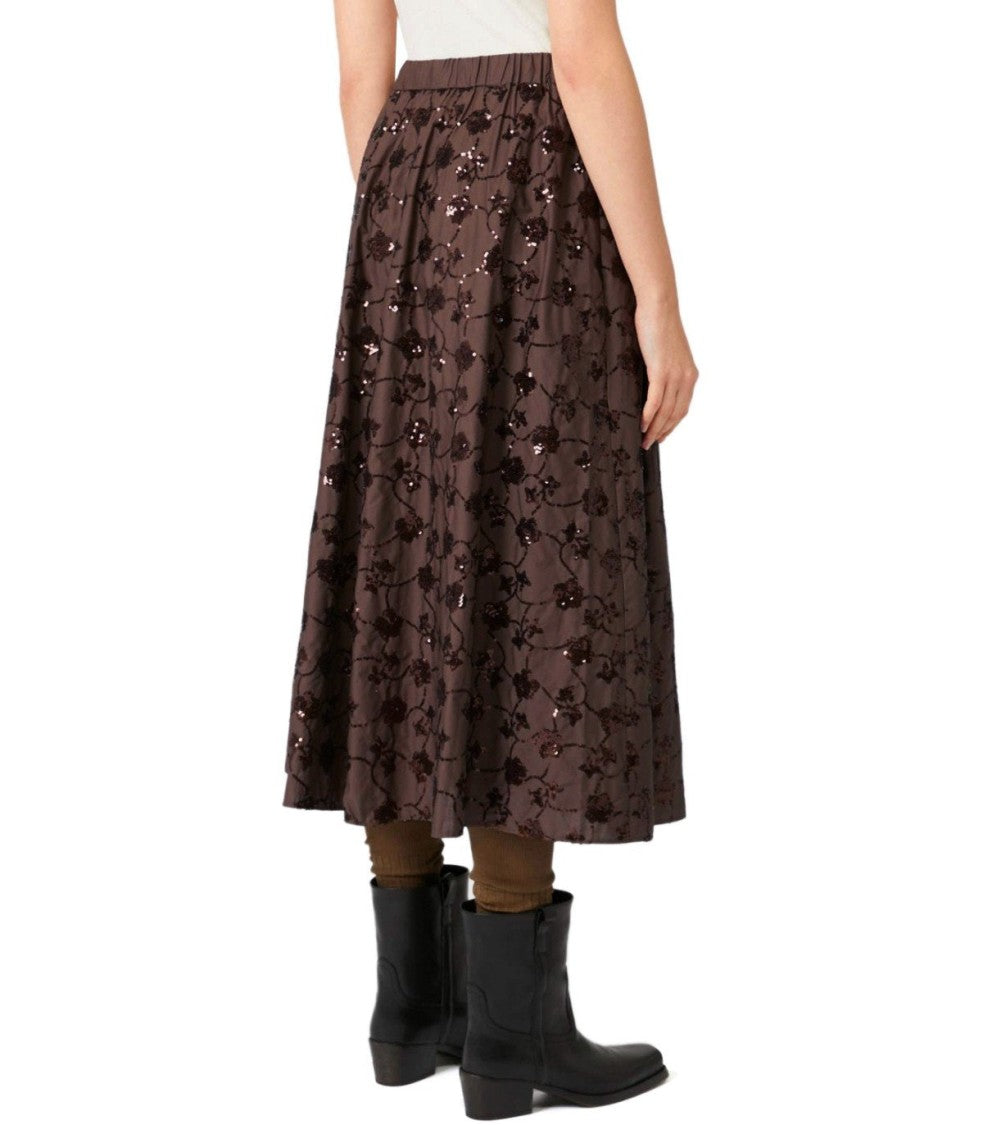 Max Mara Tembra Brown Skirt