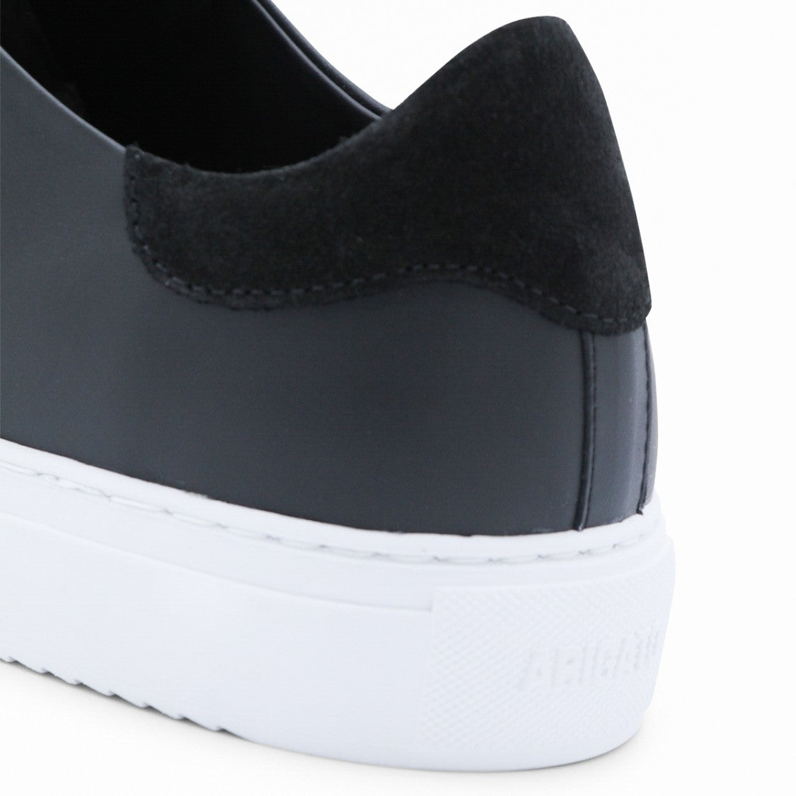Axel Arigato Black Leather White Rubber Sole Sneakers
