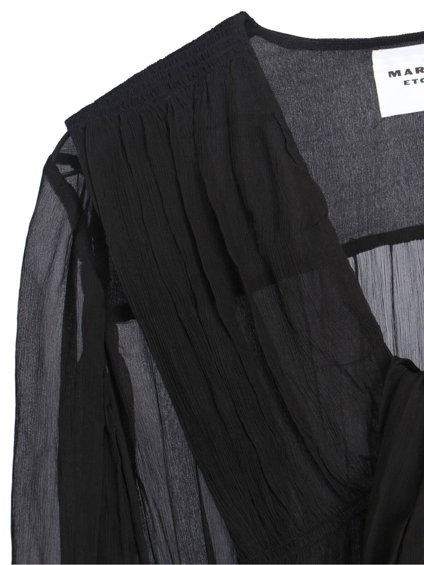 Isabel Marant Étoile Refined Black Dress With Sophisticated Silhouette
