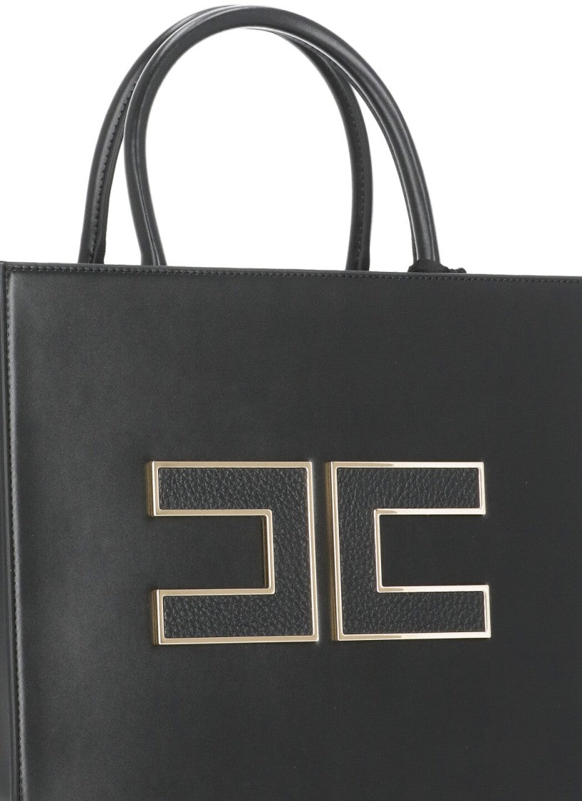 Elisabetta Franchi Rectangular Structured Shoulder Bag