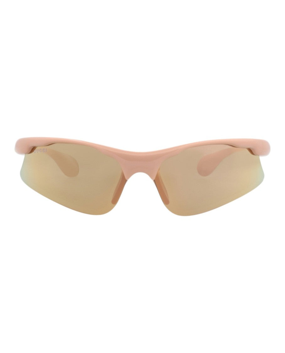 Gucci Shield-Frame Injection Sunglasses