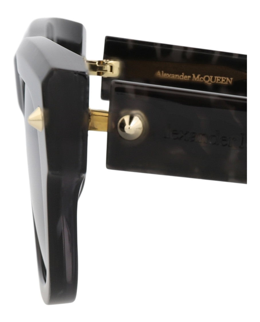Alexander Mcqueen Square-Frame Recycled Acetate Sunglasses