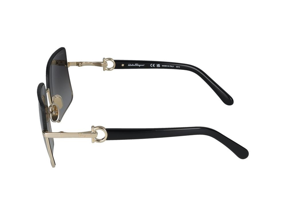 Salvatore Ferragamo Sunglasses Salvatore Ferragamo Sf302sl 703 Gold/Black 60/18/140