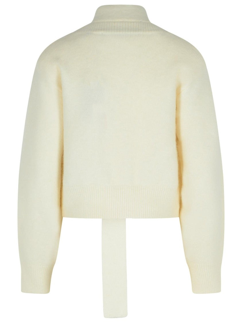 Rotate Karolyn' Ivory Alpaca Blend Sweater