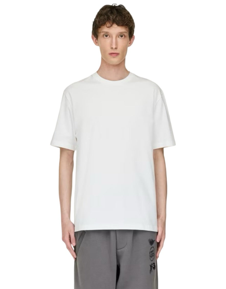 Y-3 Crew Neck Graphic Print T-Shirt With Relaxed Fit
