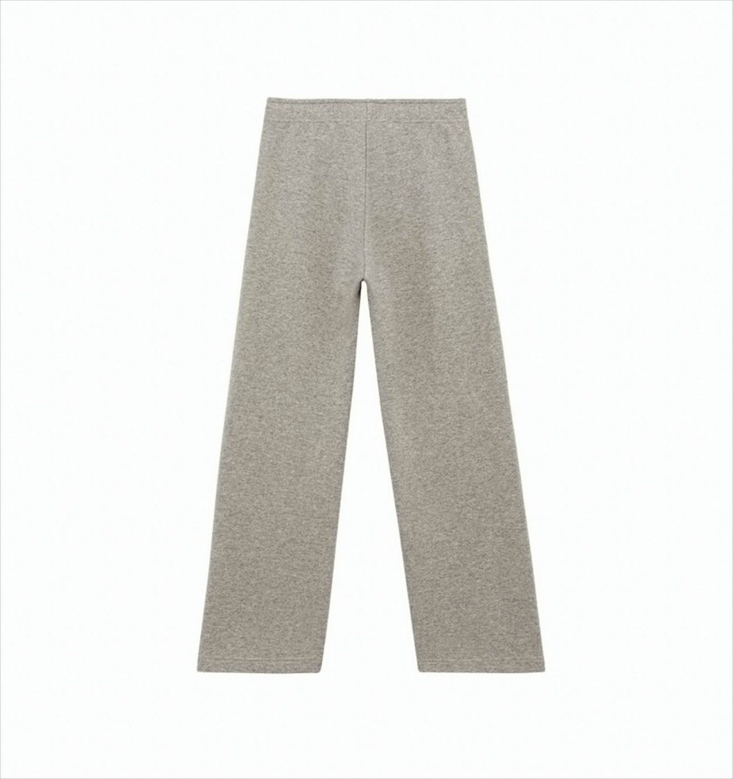 Autry Soft Cotton Straight-Cut Sweatpants With Drawstring Waist