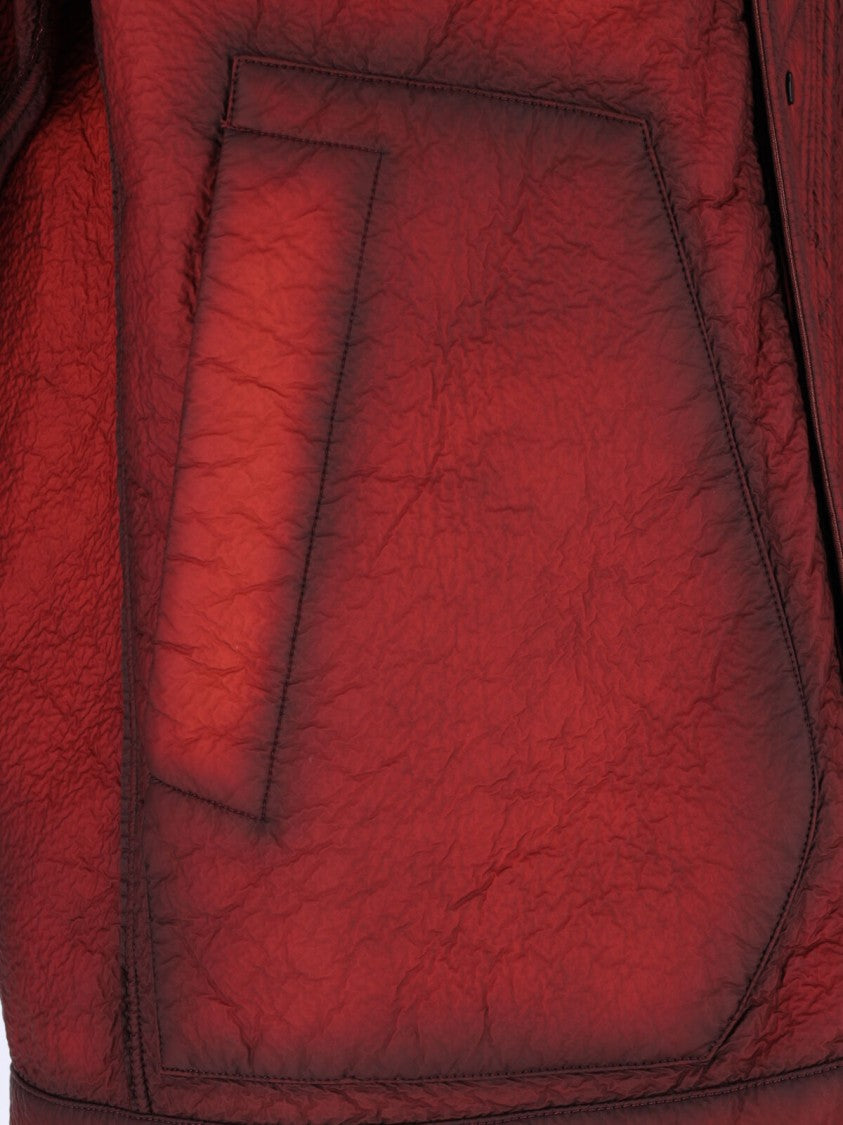 C.P. Company Burgundy Bi-Face Reversible Nylon Jacket