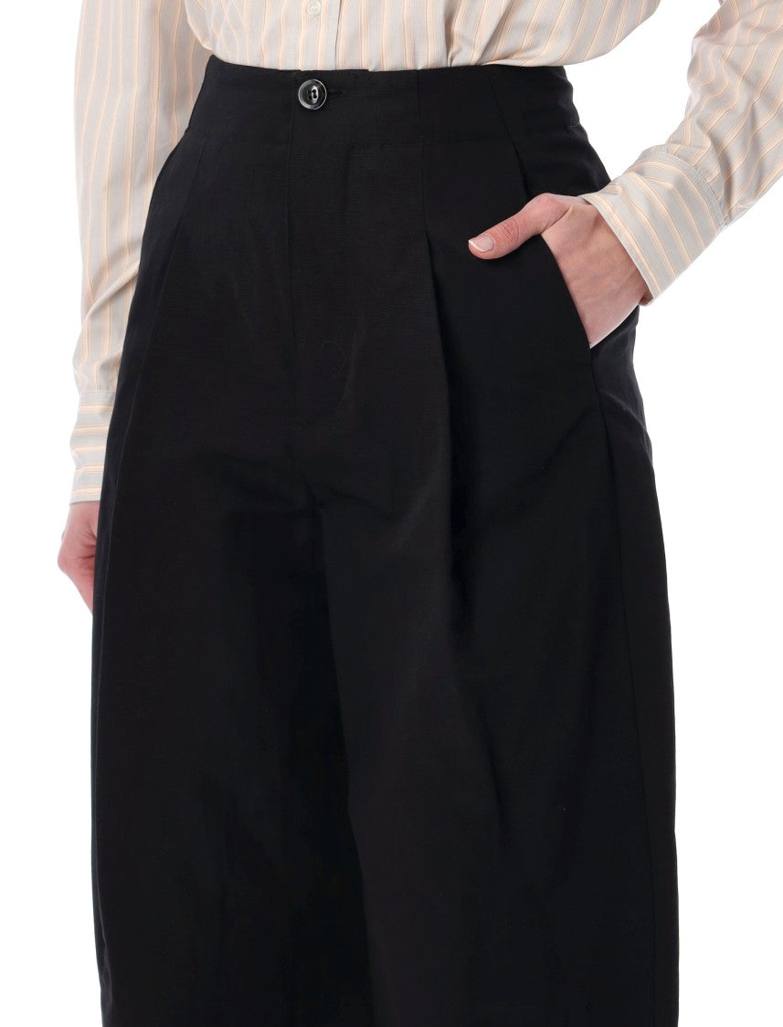 Soeur Daley High Waisted Balloon Cotton Pants