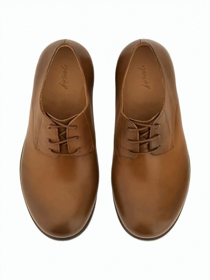 Marsèll Refined Leather Lace-Up Dress Shoes